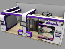 هزینه طراحی و ساخت یک غرفه