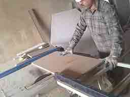 غرفه سازی|روش برش با میز برش