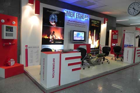 طراحی غرفه و اجرای غرفه 