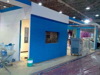 طراحی و اجرای غرفه