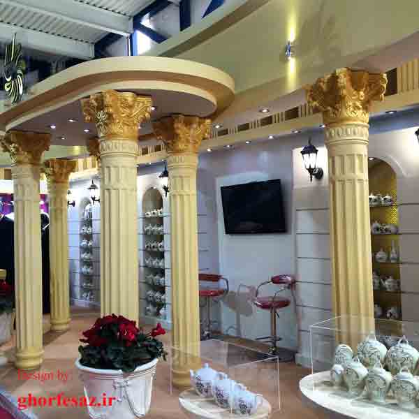 غرفه نمایشگاهی لوازم خانگی ساخته شده توسط شرکت غرفه ساز نمایشگاهی یکتا